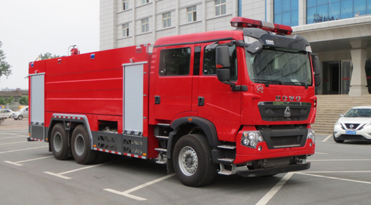 湖北江南專用特種汽車有限公司重汽16噸消防車深度解析 湖北江南專用特種汽車有限公司重汽16噸消防車深度解析